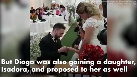 Step Dad Proposes Fatherhood To New Step Daughter Youtube