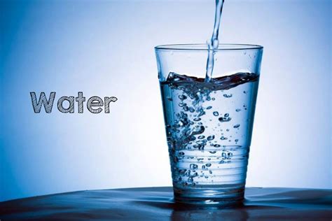 water drinken voeding vertering vitaliteit