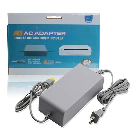 ac power supply adapter  wii  game consoleus plugac adapter