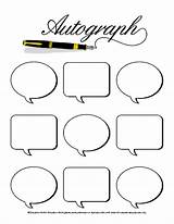Autograph Template Clipart Pdf Book Pages Templates Student Yearbook Coloring Cliparts テンプレート Education Educationworld Choose Board Clip Books Clipground Library sketch template