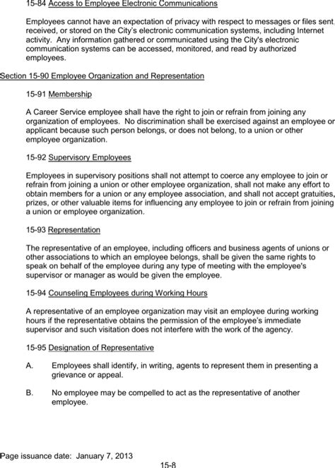 Download Career Service Hr Rules Template For Free Page 180