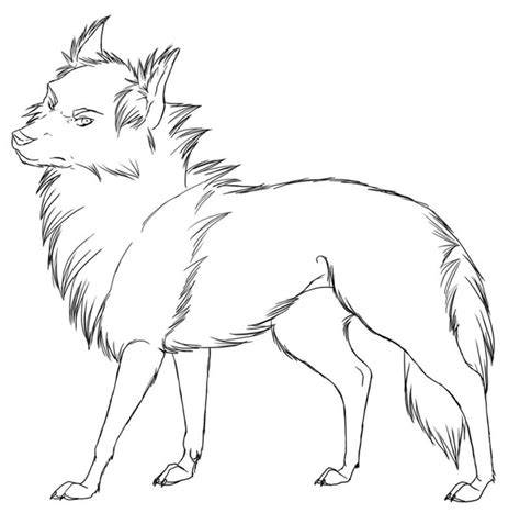 furry wolf coloring pages printable coloring pages