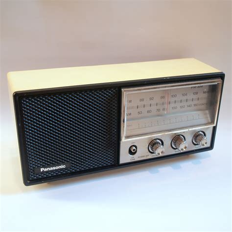 Mod 70s Panasonic Vintage Table Top Am Fm Radio Retro Mode