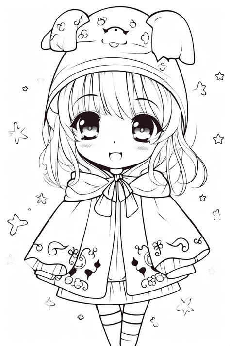 easy cute girl coloring pages  printable