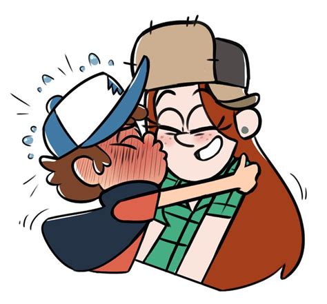 she rescued him from a well probably gravity falls cartoon dipper