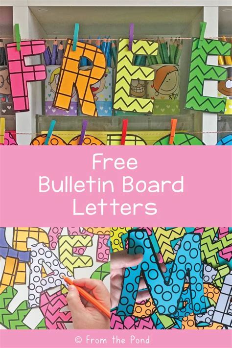 bulletin board letters artofit