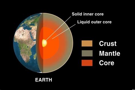 earths core temperature  degrees hotter  previously measured