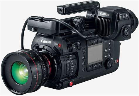 canon goes head to head with red unveils its first full frame cinema