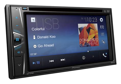 pioneer avh xbhs multimedia dvd car receiver  display bluetooth  sale  ebay