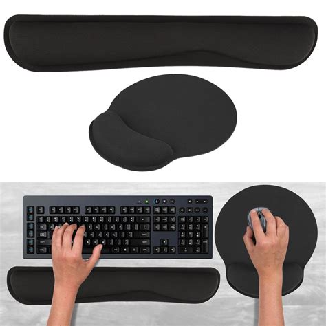 tsv keyboard wrist rest  mouse wrist rest pad   memory foam