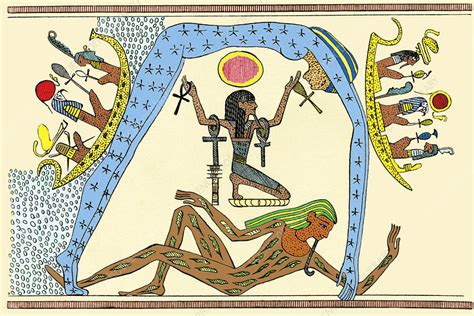 Egyptian Creation Myth Stock Image M775 0062 Science Photo Library