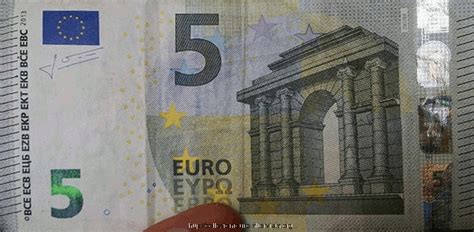 euro rare banknote