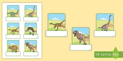 editable dinosaurs labels teacher  twinkl