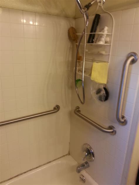 bathroom grab bars installed   shower grab bars  bathroom