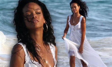 Rihanna Smoulders On The Beach As She Becomes The Official Face Of