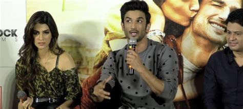 sushant singh rajput argues with a journalist on why he would not