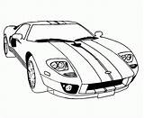 Coloring Ford Car Pages Cars Kids Gt Supercar Race Printable Boys Printables Choose Board Ferrari Colouring sketch template