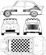 Fiat Abarth 1000 Tcr Blueprints Blueprint Car Coupe 1969 Drawing 1967 Ferrari Drawings Cars 3d sketch template
