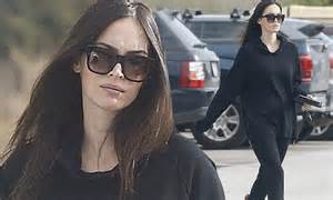 make up free megan fox looks flawless on casual solo shopping outing in la daily mail online