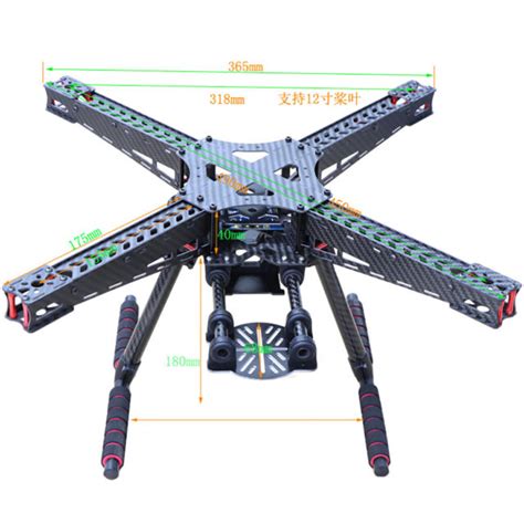 jmt carbon fiber  mm quadcopter frame kit  carbon fiber landing gearfit ebay