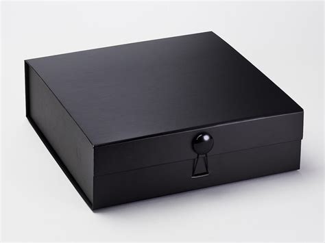 wholesale luxury black gift boxes  slots  changeable ribbon
