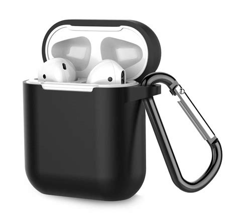 apple airpods silicone case zwart phone factory