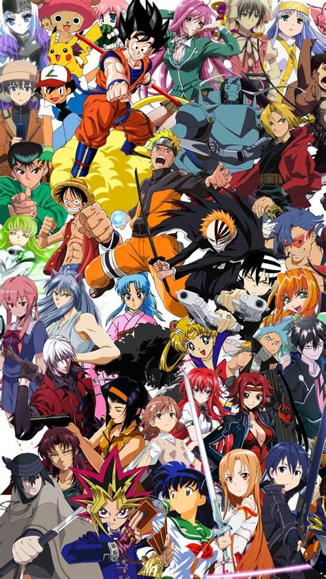 anime characters wallpaper  mobcup