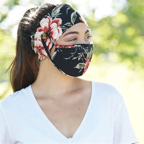 reusable face mask headband pc set jane
