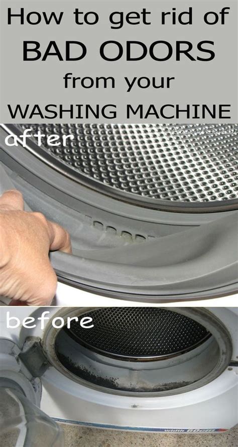 rid  bad odors   washing machine