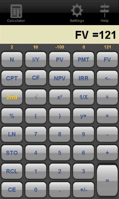 financial calculator app   ba financial calculator  apk application