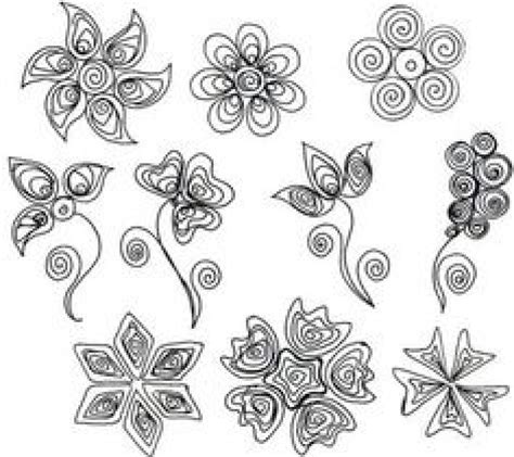 printable quilling patterns  printable