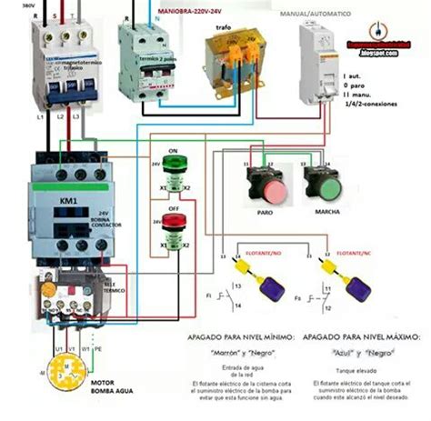 water pump motor wiring diagram electrical blog
