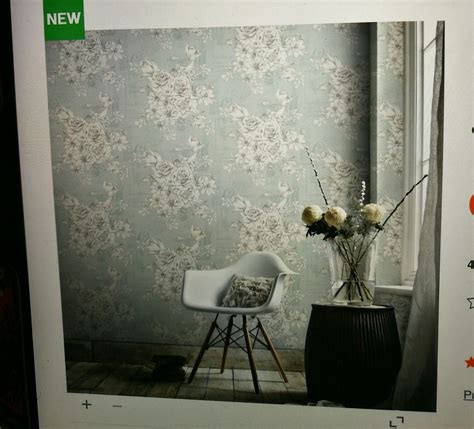 graham brown fresco blue chantilly mica effect wallpaper bq