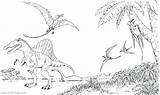 Pterosaurs Spinosaurus Coloring Pages Xcolorings 1024px 100k Resolution Info Type  Size Jpeg sketch template