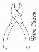 Coloring Pages Tool Printable Boys Tools sketch template