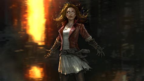 scarlet witch  artwork hd superheroes  wallpapers images