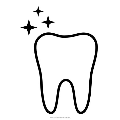 tooth coloring page ultra coloring pages