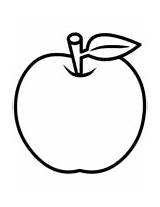 Manzanas sketch template