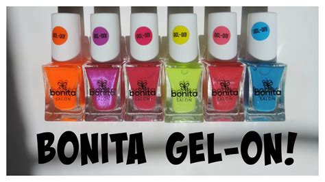 bonita gel  nail polish review youtube