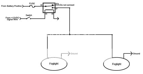 pin relay wiring diagram fog lights madcomics