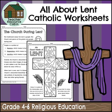 lent catholic activities grade   religious education