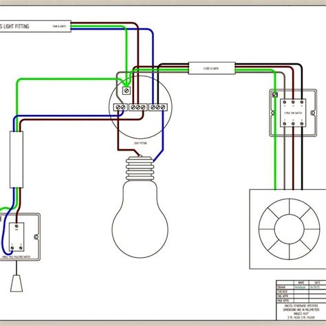 bath fan light wiring diagram
