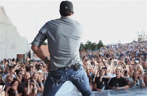 the view from behind ain t bad luke bryan dancing s popsugar