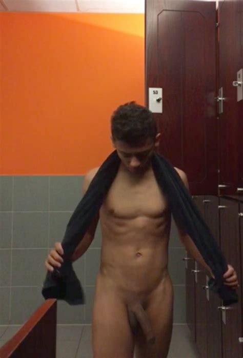 indian hung showing off in locker room my own private locker room