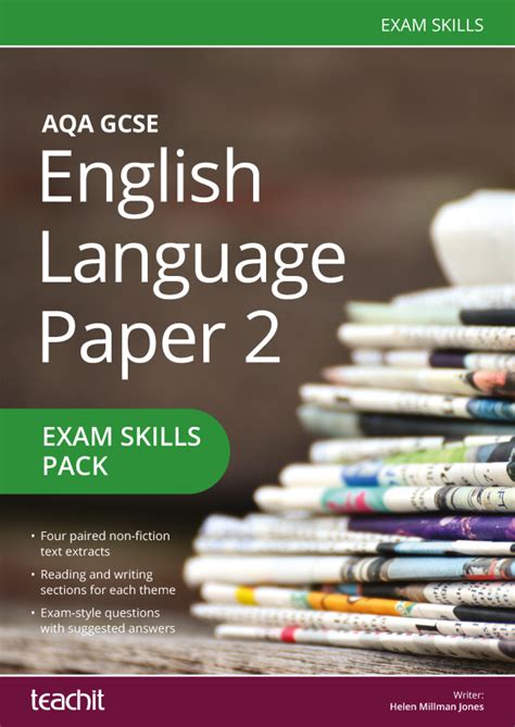 aqa gcse english language paper  exam skills pack teachit