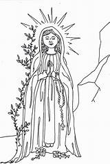 Coloring Mary Jesus Angel Mother Clipart Pages Library Comments Line sketch template