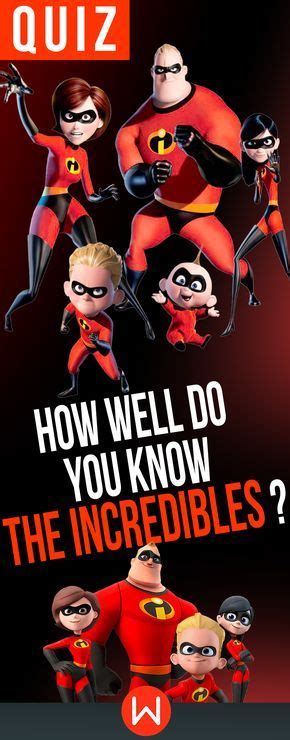 Quiz How Well Do You Know The Incredibles Disney Quiz The