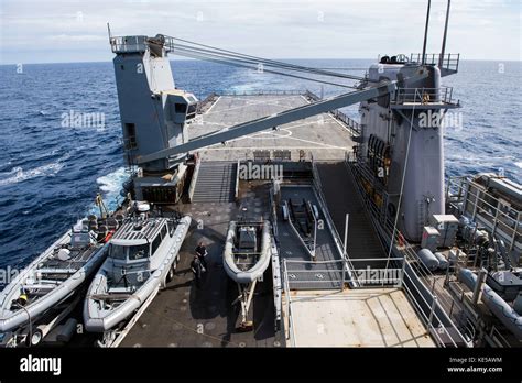 Uss Oak Hill Transits The Atlantic Ocean To Assist With Hurricane
