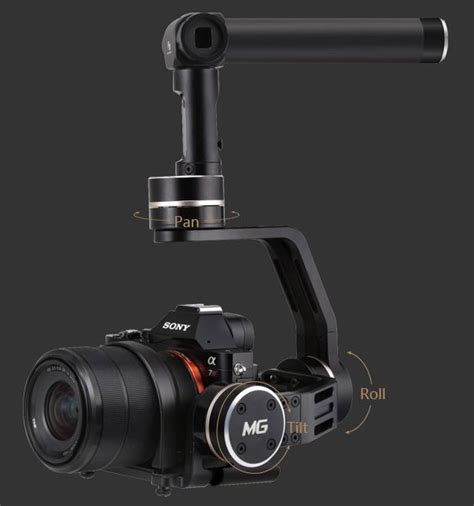 mirrorless camera gimbal  feiyu tech fy mg product dronetrest
