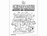 Chiropractic Coloring Pages Kids Christmas Sheets Sketchite Template Credit Larger Description sketch template